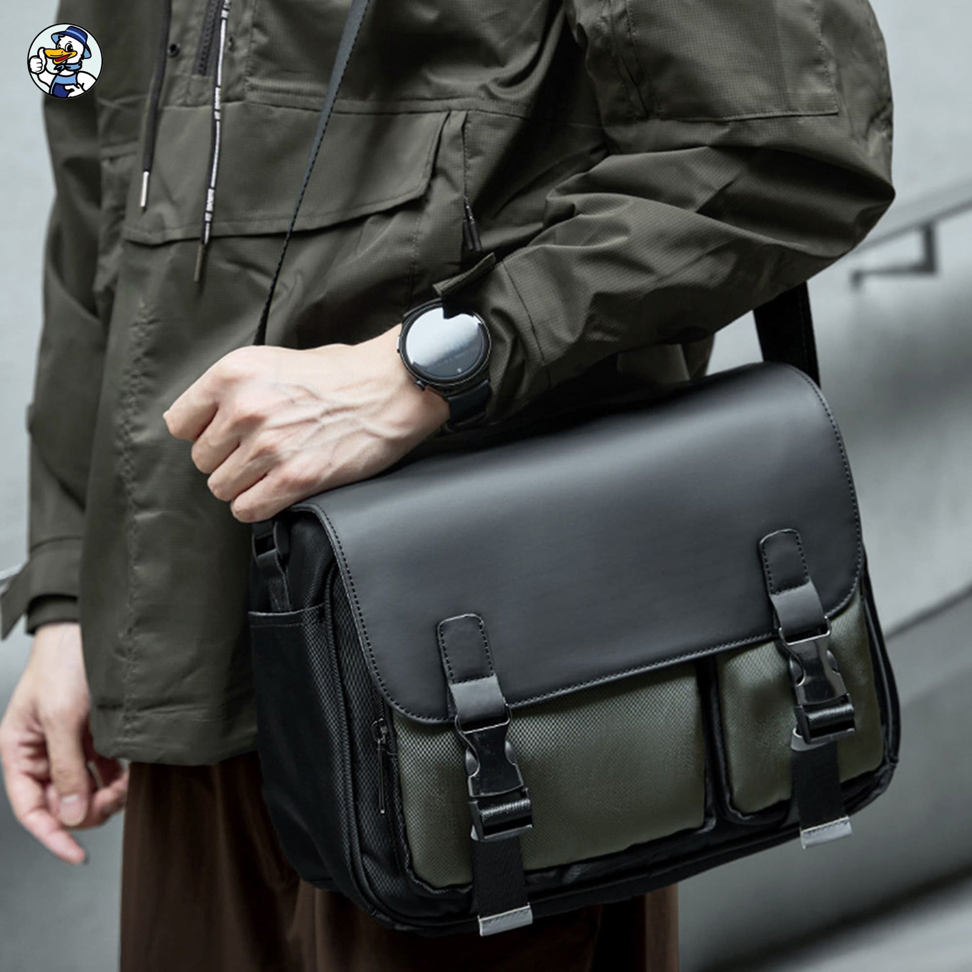 2024 Multi - functional, Easy - to - Store, New Oxford Leather Camera Bag - cleenova