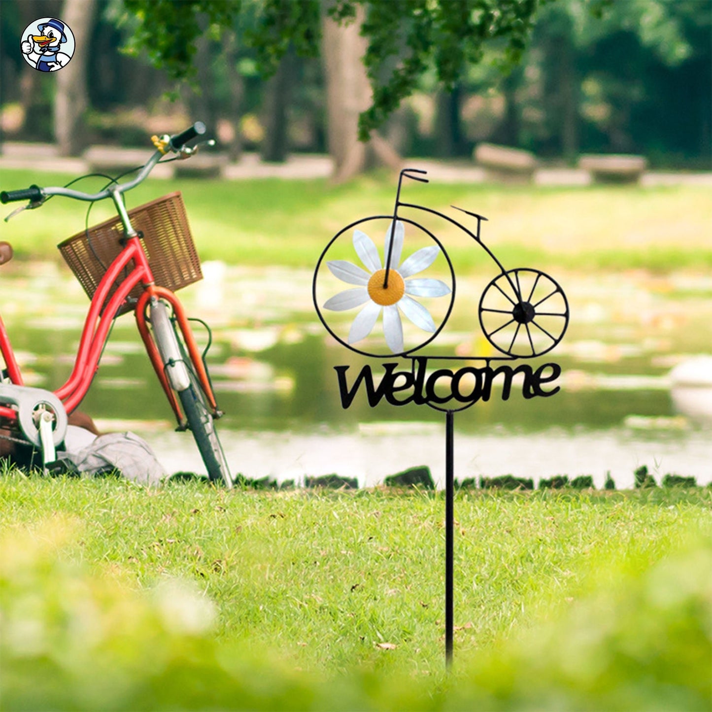 Cleenova Garden Windmill - A Charming Welcome for Your Home - cleenova