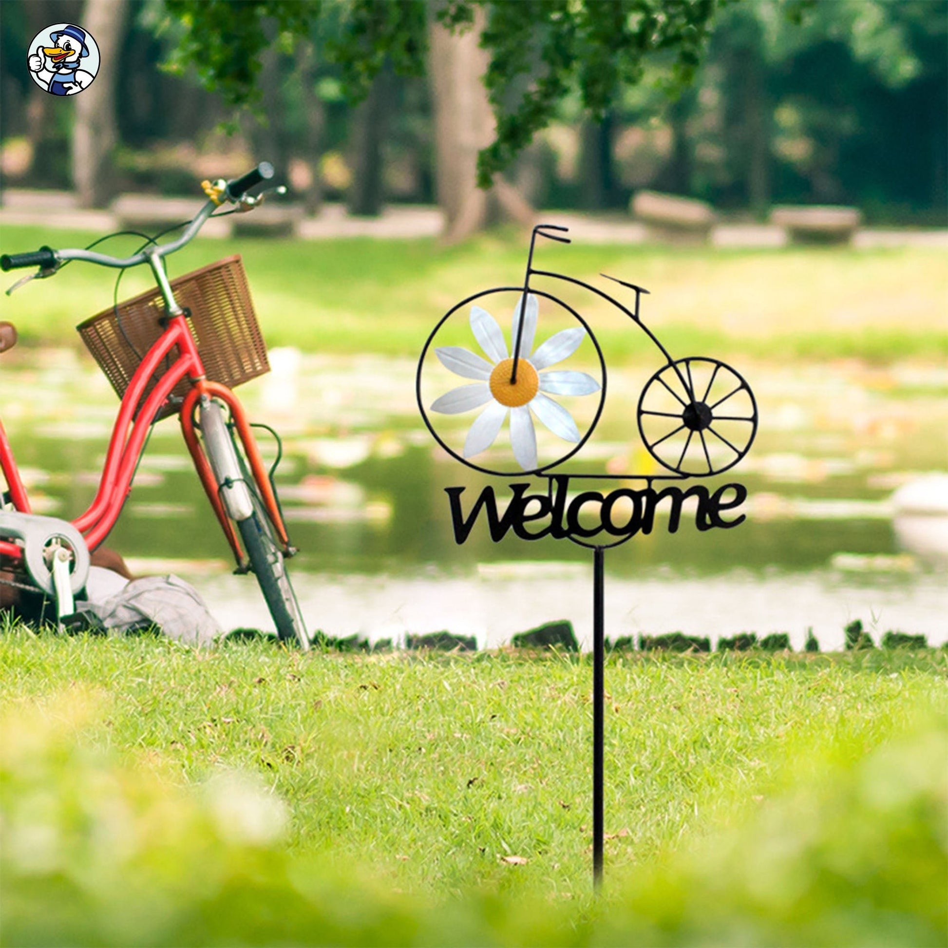 Cleenova Garden Windmill - A Charming Welcome for Your Home - cleenova