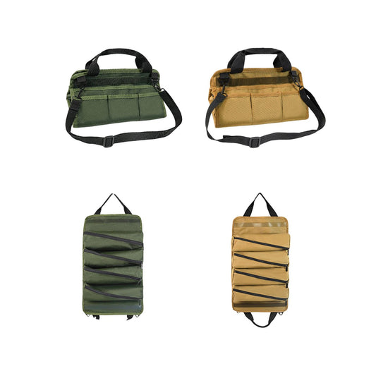Cleenova Tactical Tool Kit – Your Ultimate Four - Compartment Camping Companion - cleenova