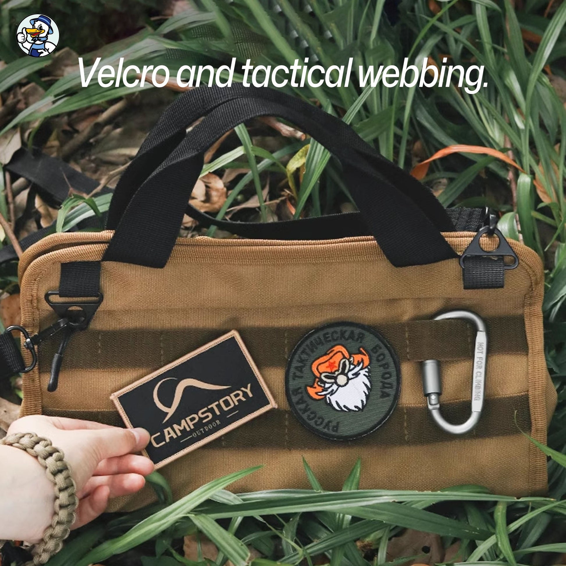 Cleenova Tactical Tool Kit – Your Ultimate Four - Compartment Camping Companion - cleenova