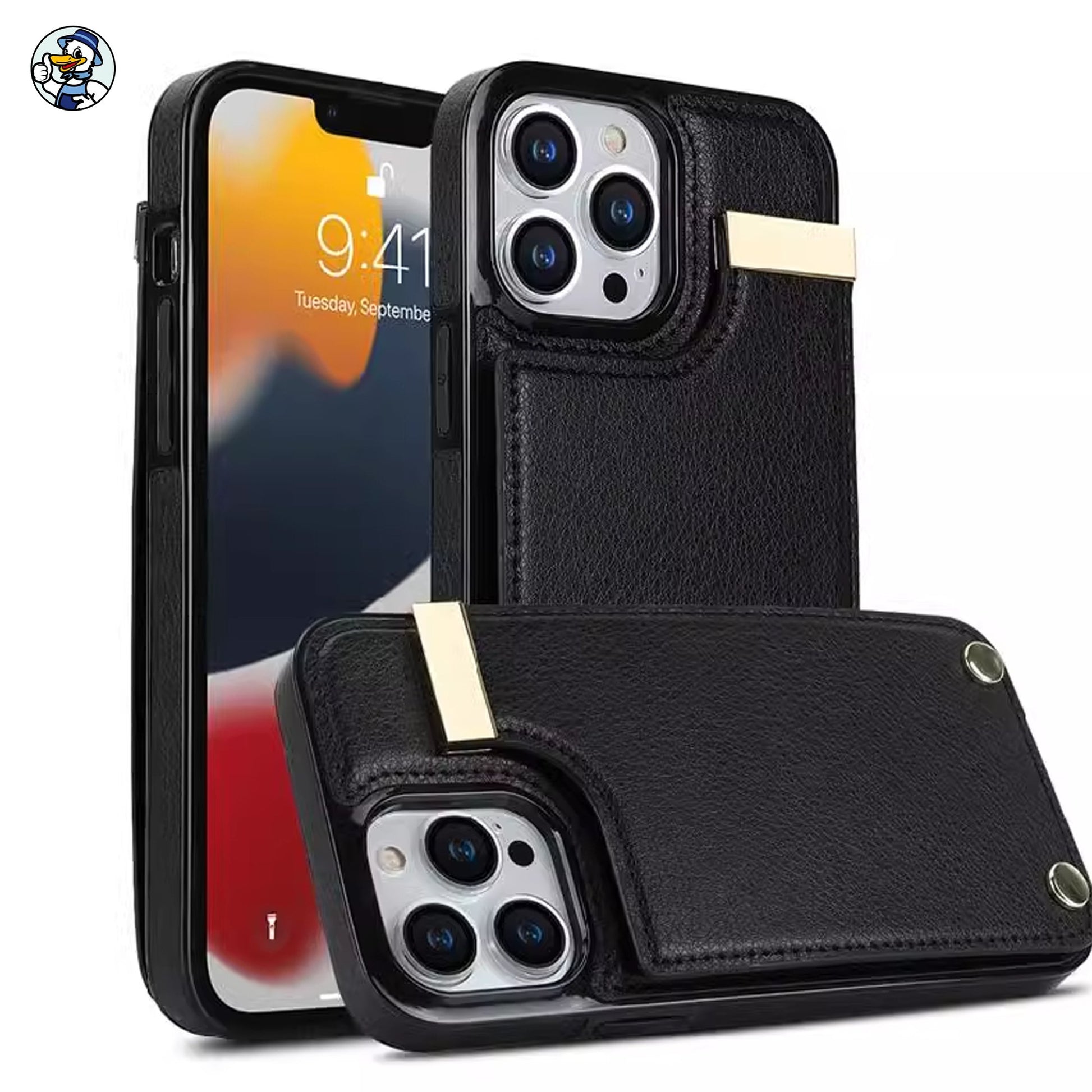 Leather Cardholder Phone Case for iPhone – Perfect Fit, Style, and Function - cleenova