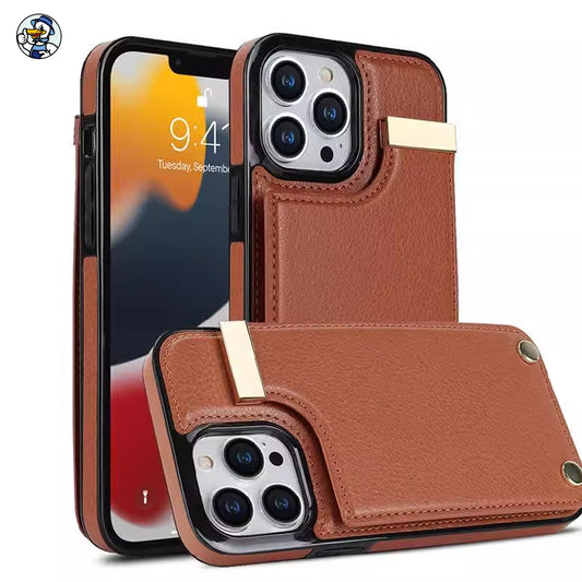 Leather Cardholder Phone Case for iPhone – Perfect Fit, Style, and Function - cleenova