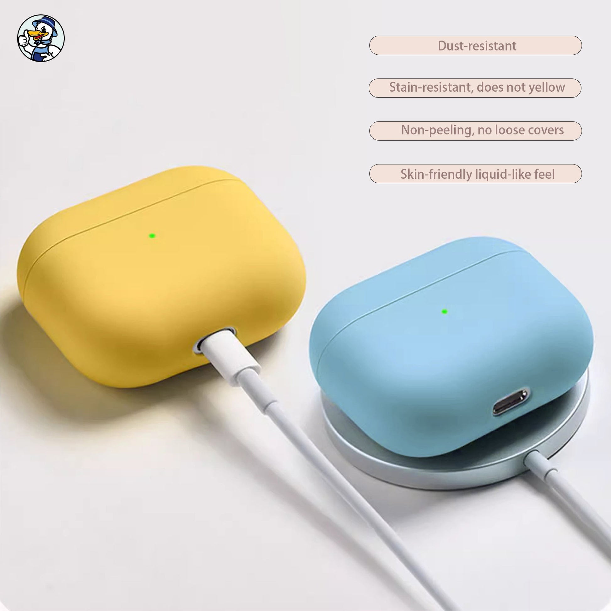 Minimalist AirPods 4 & AirPods Pro Case – Sleek, Lightweight, and Durable Protection - cleenova