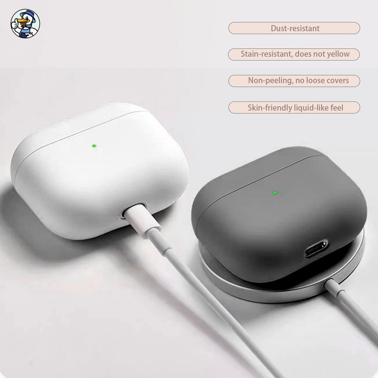 Minimalist AirPods 4 & AirPods Pro Case – Sleek, Lightweight, and Durable Protection - cleenova