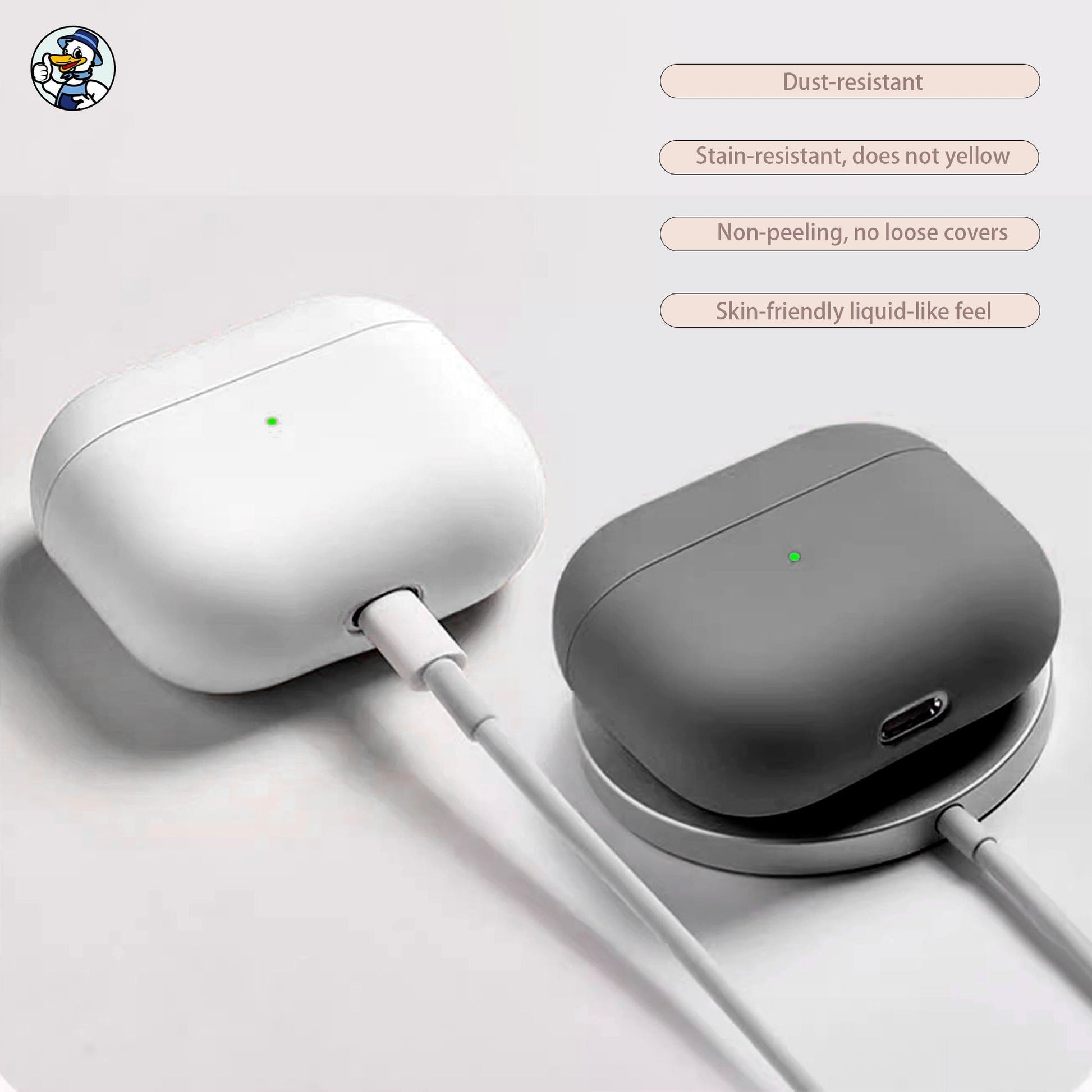 Minimalist AirPods 4 & AirPods Pro Case – Sleek, Lightweight, and Durable Protection - cleenova